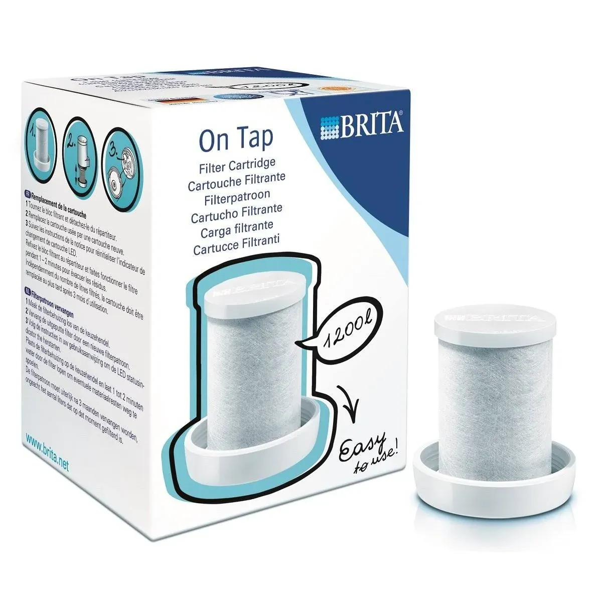 Brita Filter Cartridge Brita On Tap Filter 1200 THE WATER Of Faucet