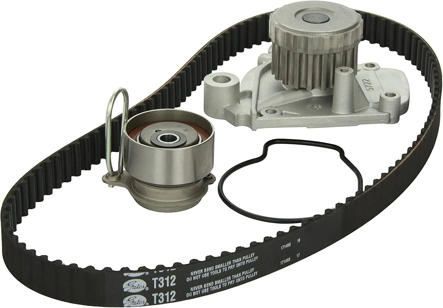 Gates TCKWP312 Engine Timing Belt Kit with Water Pump