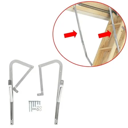 HECASA Attic Ladder Spreader Hinge Arms Kit for Werner 55-1 2006 and Older Pair Counter Balance Arms