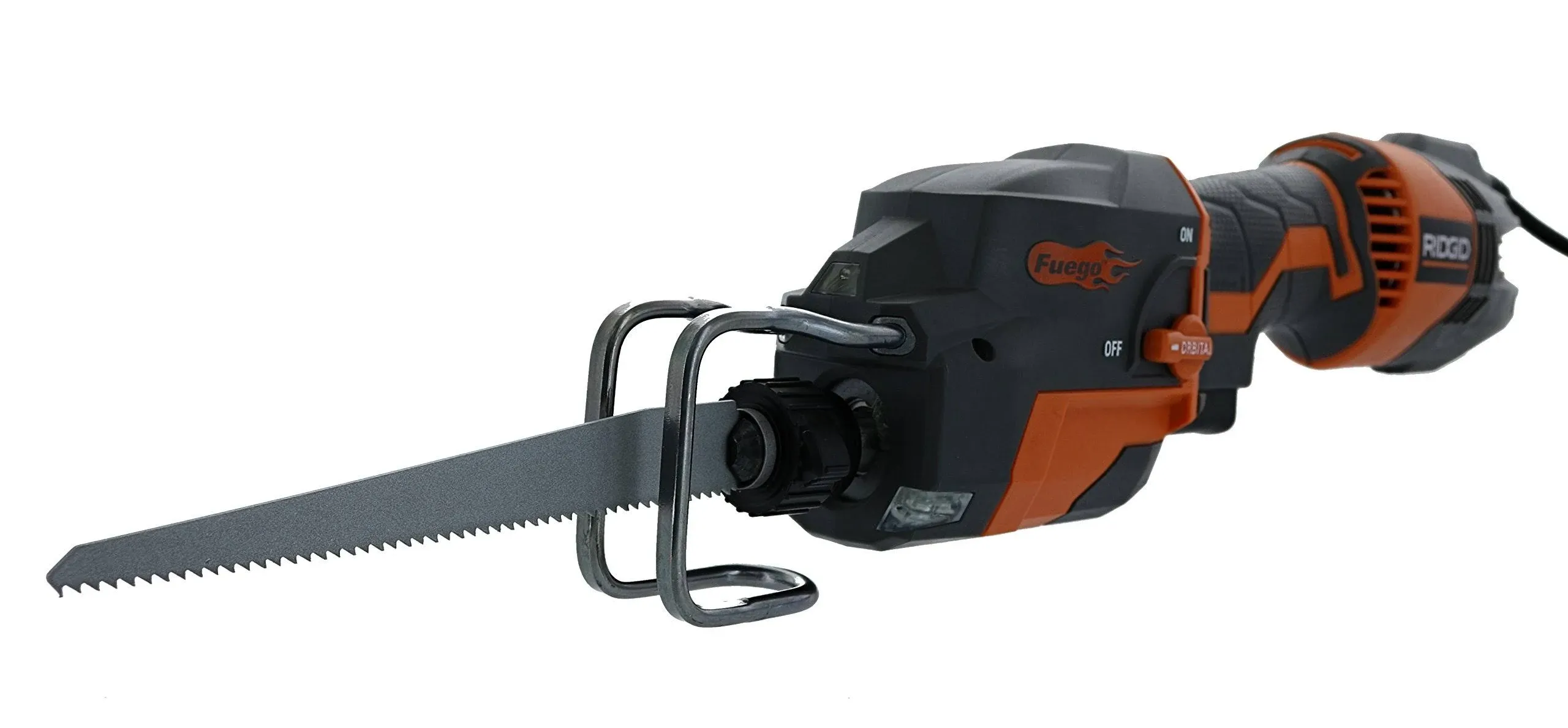 Ridgid Fuego Corded 3,500 SPM 6 Amp Compact One-Handed Saw