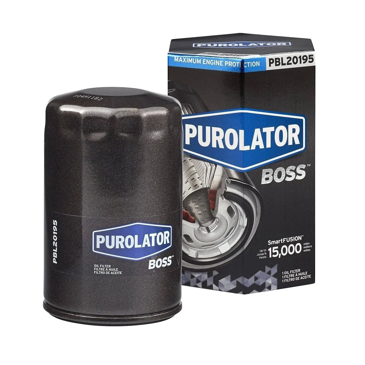 1987 Mercury Lynx PurolatorBOSS Oil Filter - Spin-on, Direct Fit, Sold individually PBL20195 by Purolator®