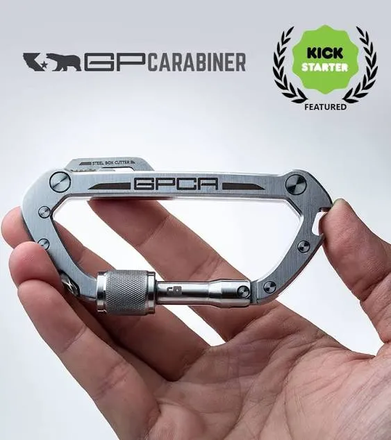 GPCA - Carabiner PRO Steel | +Red Ring