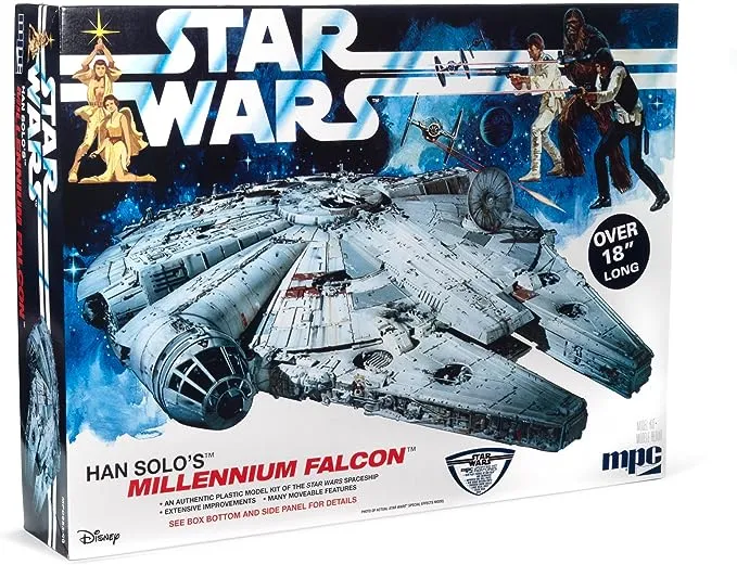 MPC Star Wars: A New Hope Millennium Falcon 1:72 Scale Model Kit