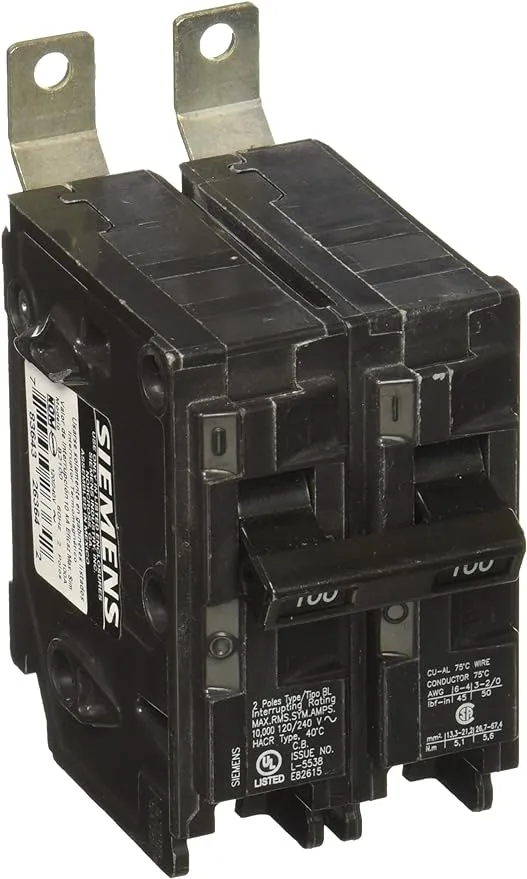 Siemens B2100 Circuit Breaker