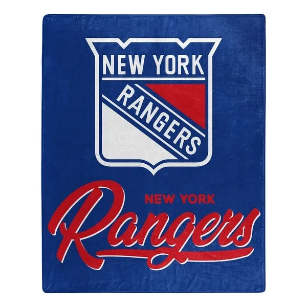 NEW YORK RANGERS BLANKET-THROW,<wbr/>BRAND NEW