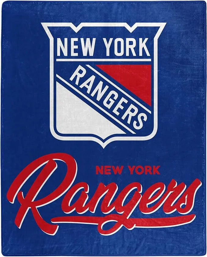 NEW YORK RANGERS BLANKET-THROW,<wbr/>BRAND NEW