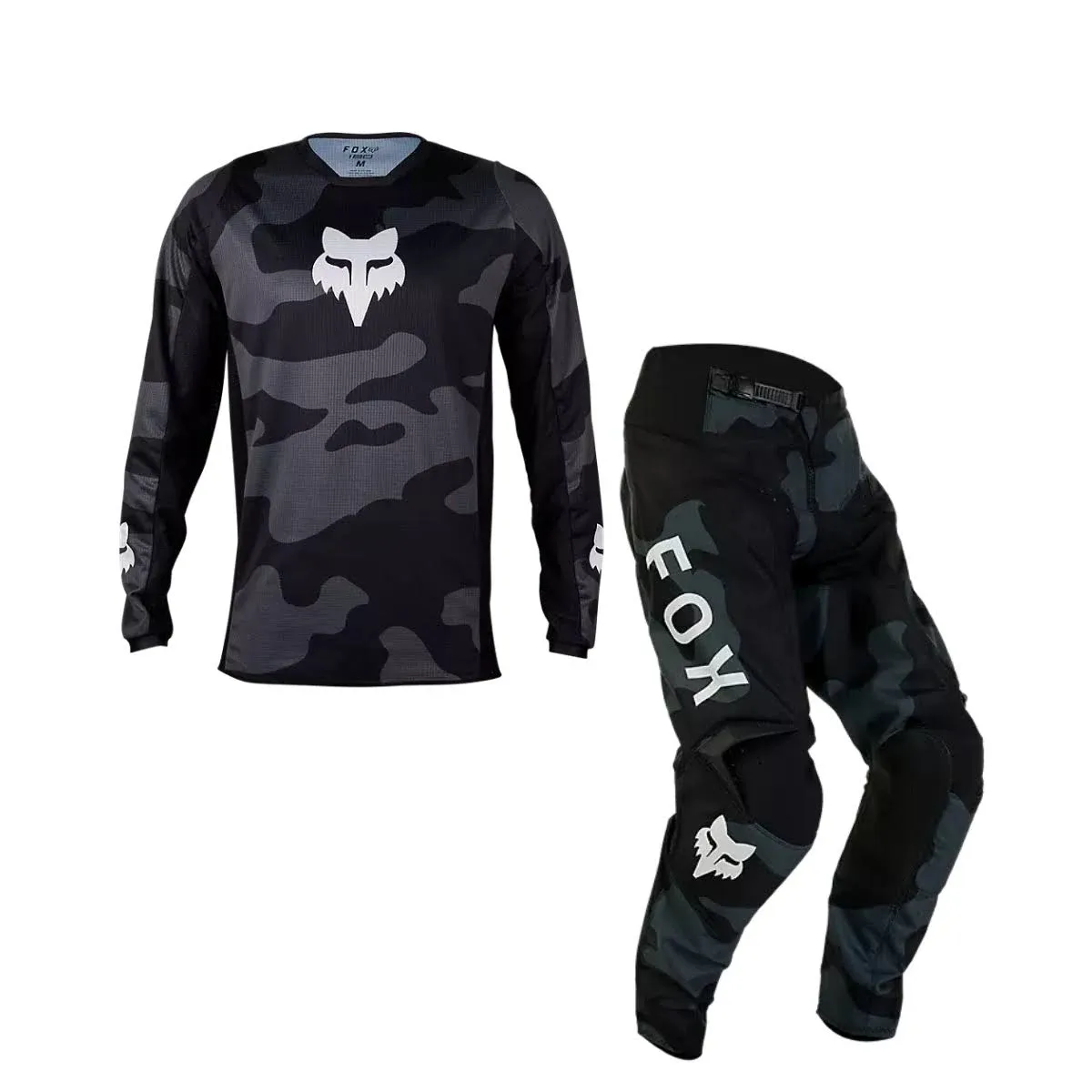 Fox Racing 180 BNKR Pants - Black Camo - 32