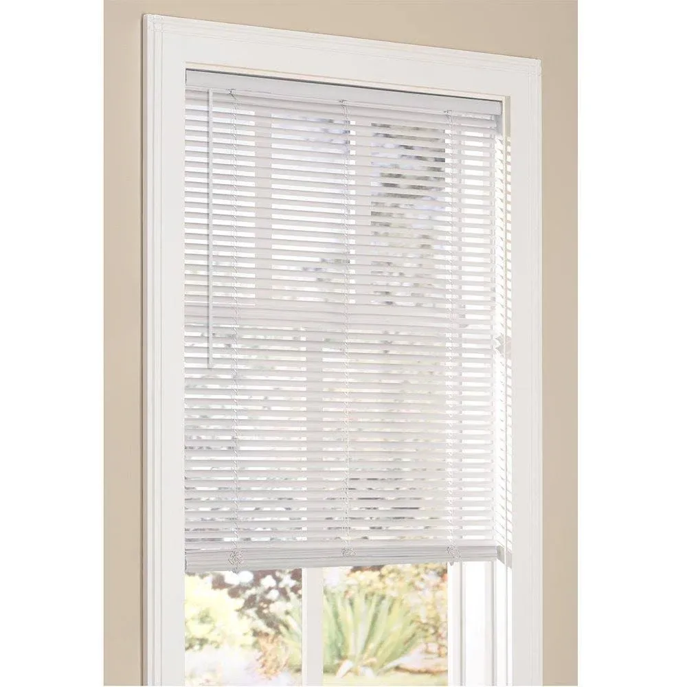 Vinyl Mini Blinds 1-Inch Cordless Room Darkening Blind for Windows - Starting at ...