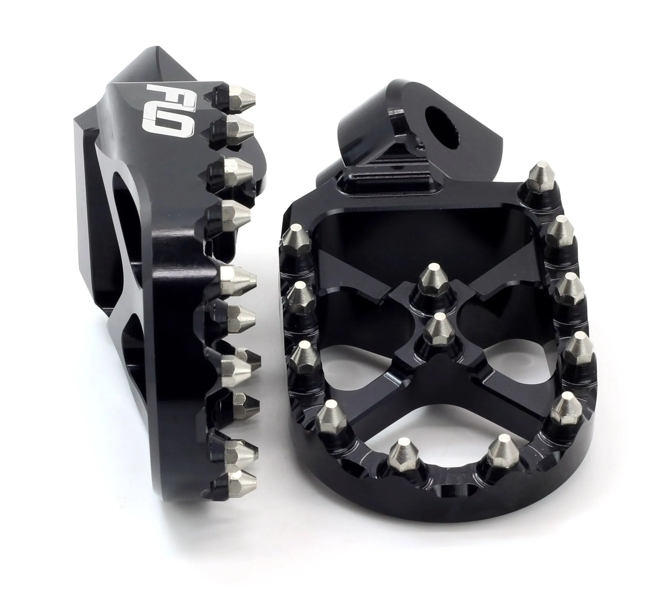 Flo Motorsports Pro Series Footpegs - FPEG-795BLK