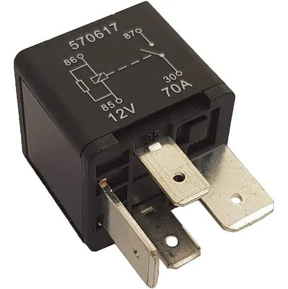 AIR Suspension Compressor Relay to AMP Pump 12V 70A Compatible with Land Rover Range Rover 2003-2009 / RR Sport 2005-2009 / Discovery 3 2005-2009 / Discovery 4 2010-2012 / YWB500220