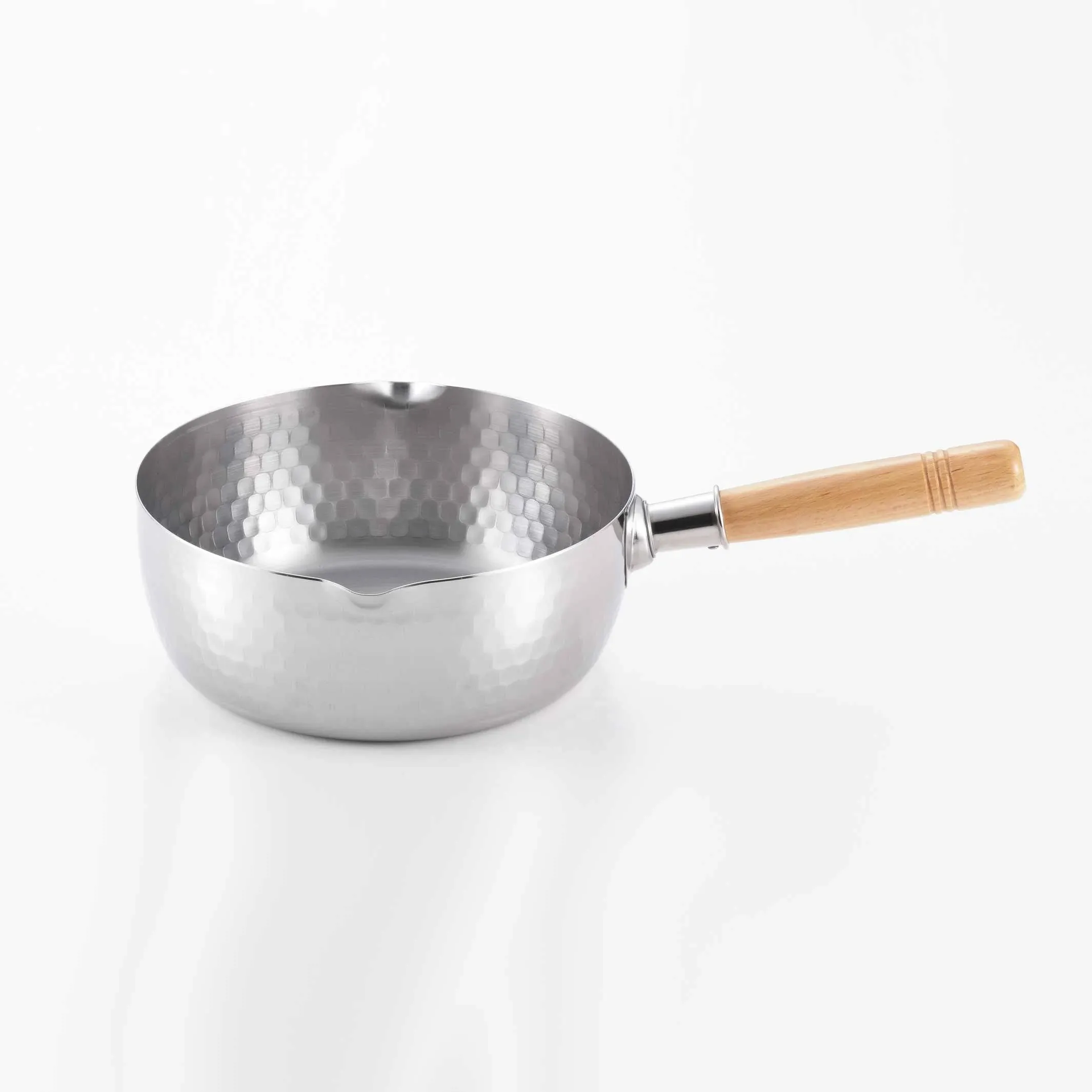 Yoshikawa Yukihira Saucepan Stainless Steel Pot 2.2 Quart 20cm YH6753