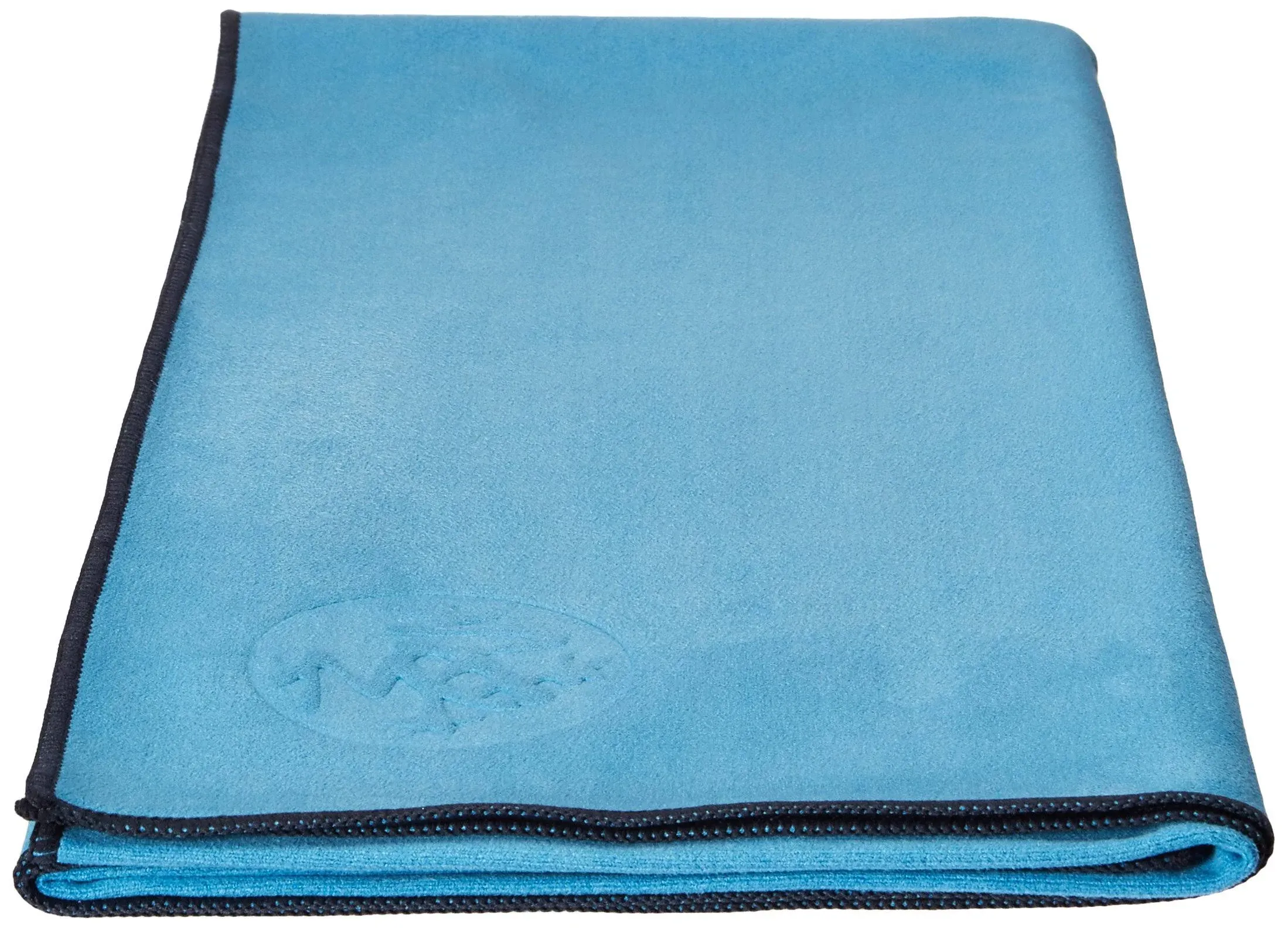 Manduka eQua Yoga Mat Towel - Quick Drying Microfiber, Lightweight, Easy for Travel, Use in Hot Yoga, Vinyasa and Power, 72 Inch (182cm)