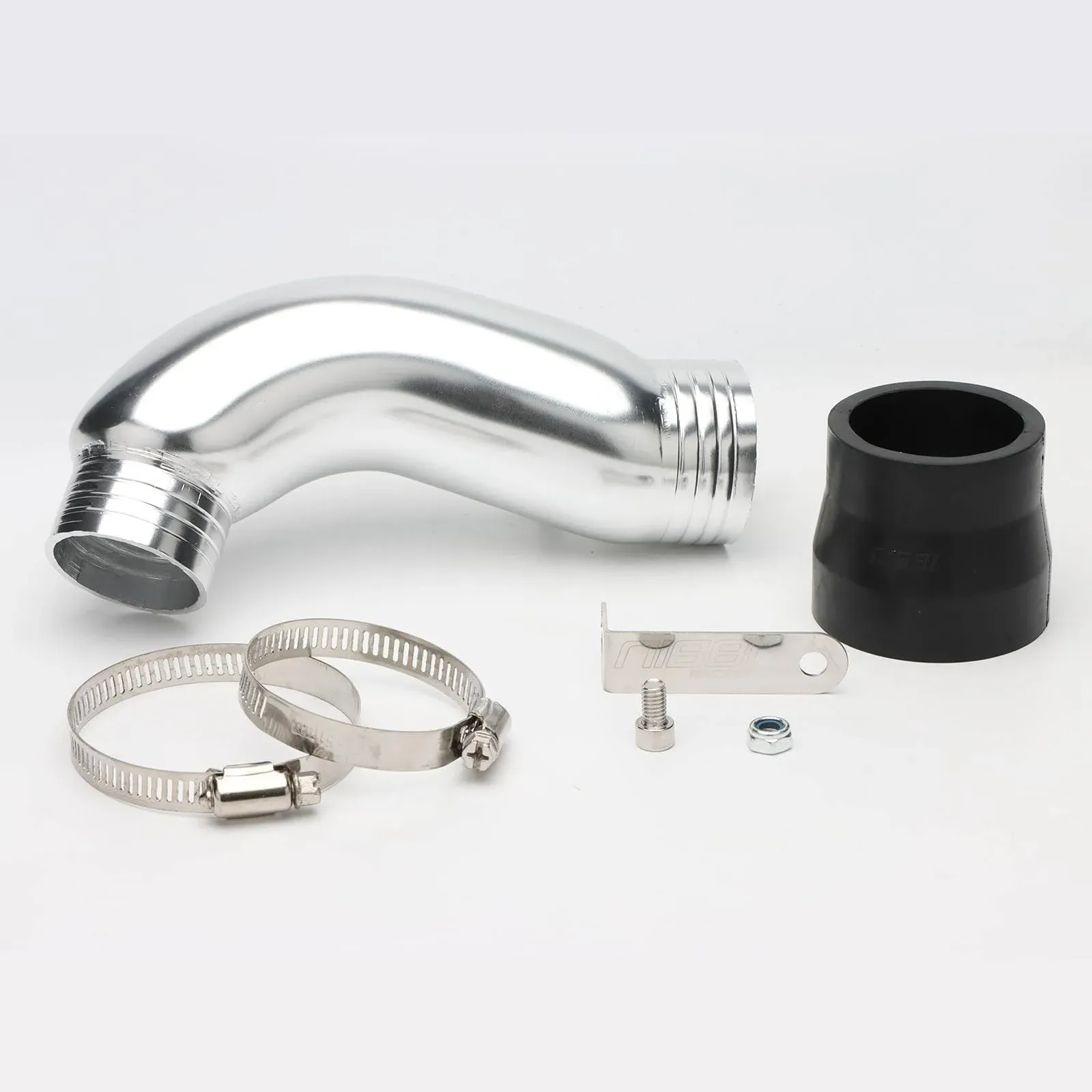 NIBBI Air Filter Intake Curve Pipe,High Performance Air Intake Elbow, Cold Air Intake Fit for GY6 Engine