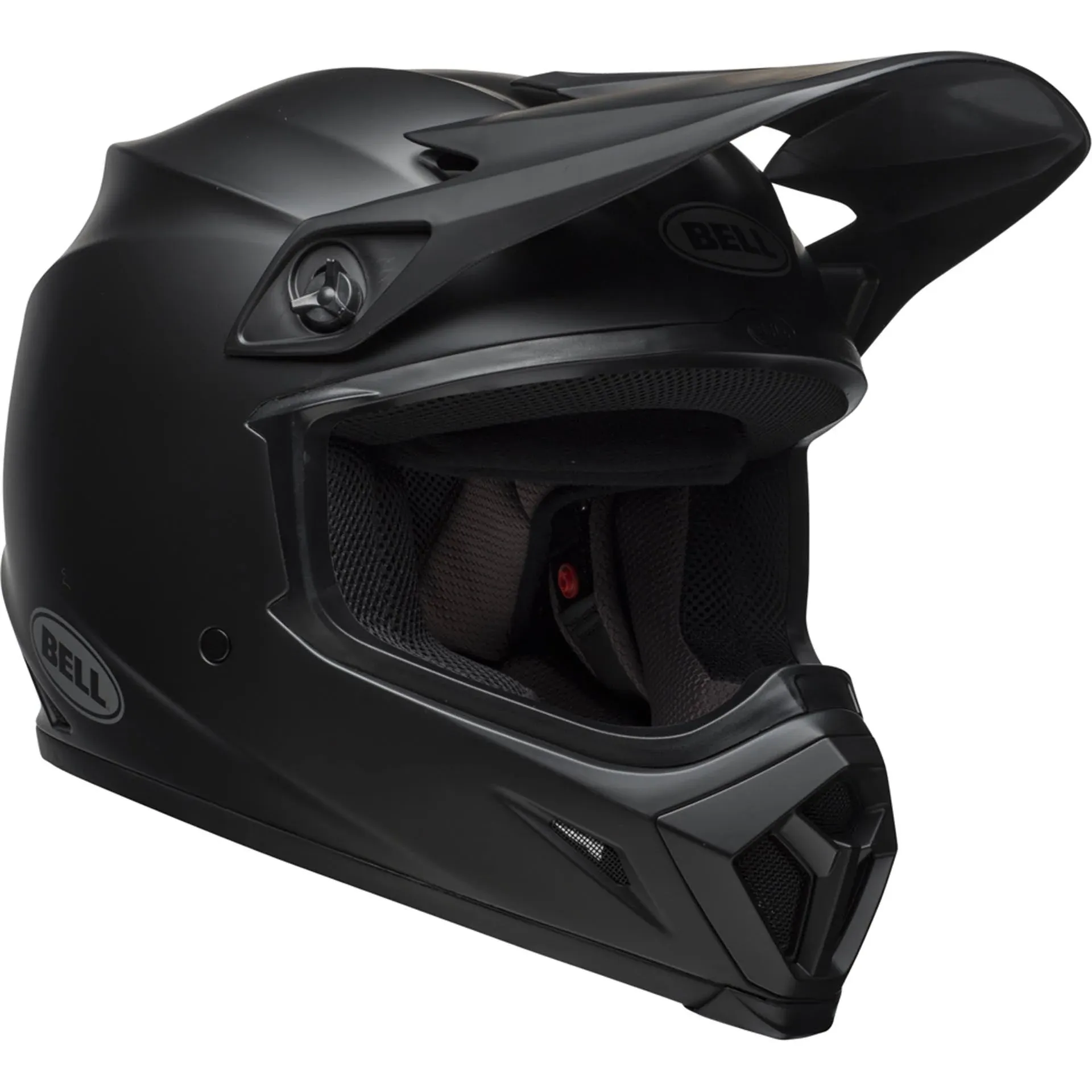 Bell MX-9 MIPS Equipped Motorcycle Helmet (Solid Matte Black, Small)Bell MX-9 MIPS Equipped Motorcycle Helmet (Solid M…