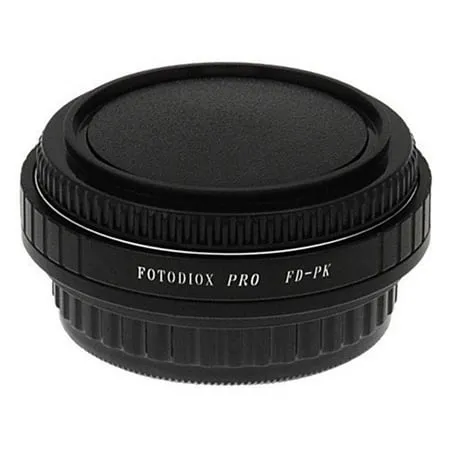 Fotodiox Pro Lens Mount Adapter, Canon FD, FL Lens to Pentax K (PK) DSLRs Camera, FD-PK Pro