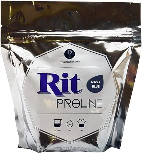 Nakoma Navy Blue Rit Proline Dye Powder 1lb Bag