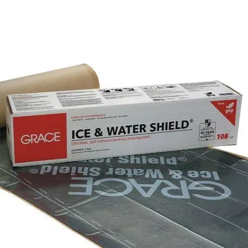 36 in. x 200 sq. ft. Grace Ice and Water Shield Underlayment 5003095 - The Home Depot