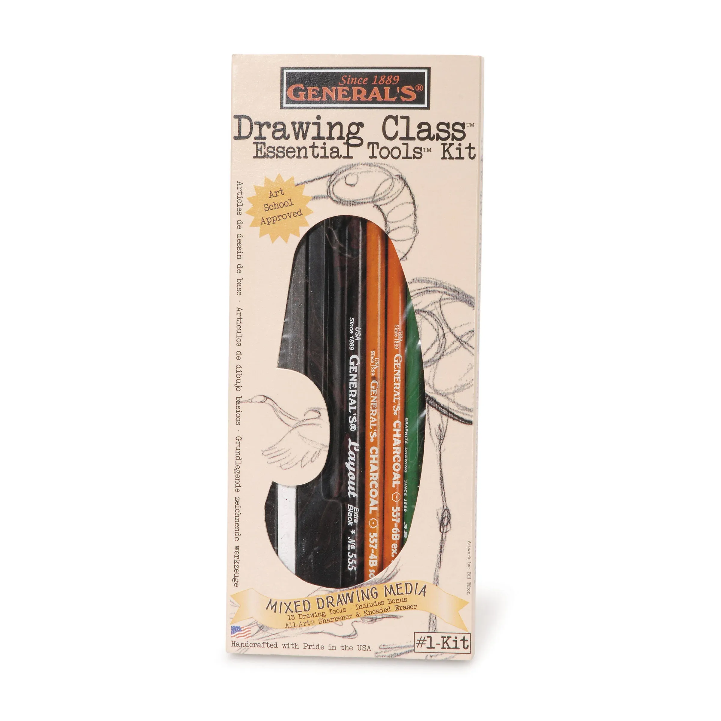 "General's Drawing Class Essential Tools Kit"