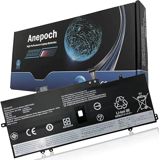 Anepoch L18C4P71 02DL006 Laptop Battery Replacement for Lenovo ThinkPad X1 Yoga ...