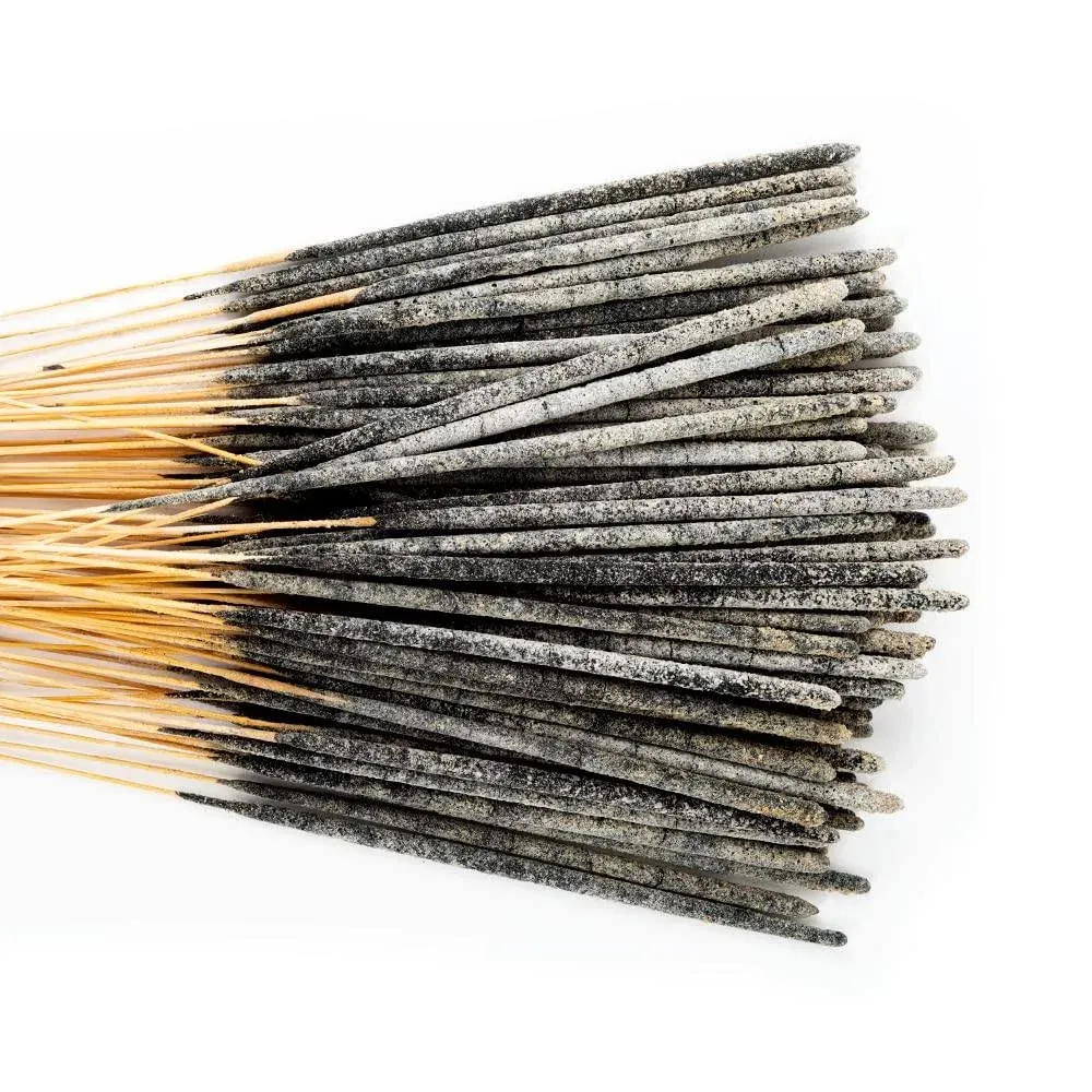 Copal Incense from Mexico Comes in a Box with 80 Sticks. Lasts 1 Hour, Woodsy Like Aroma, Real Copal Incense Sticks