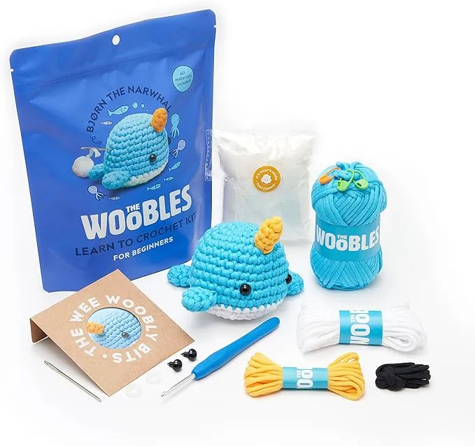 The Woobles Felix The Fox Learn To Crochet Kit For Beginners