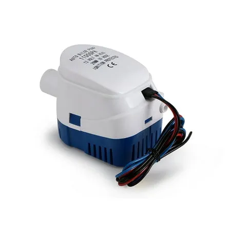 Bilge Auto Water Pump 12V Low Yacht Flow Current Float Automatic Switch Fully Auto Pump Submersible Pump Large Marine 1100GPH