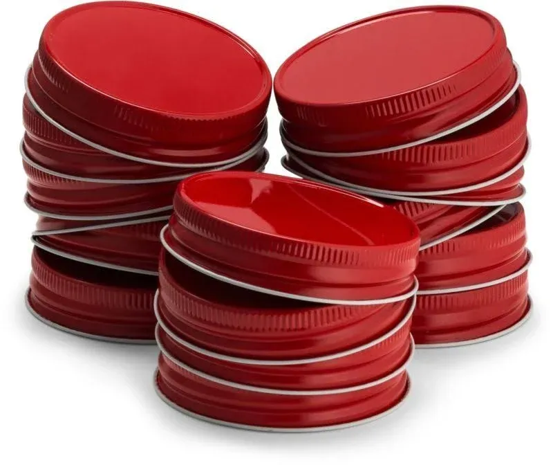 Mason Jar Lids, Set of 16