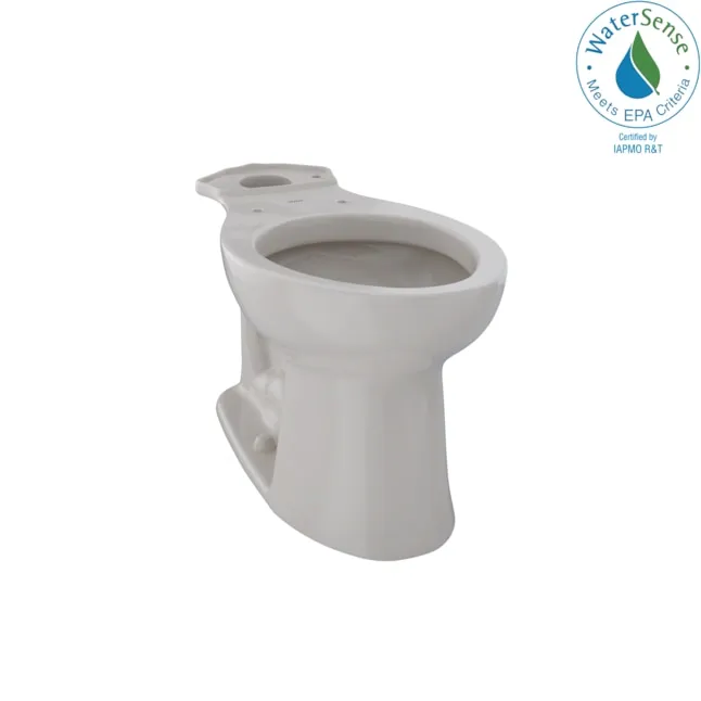 TOTO Entrada Sedona Beige Elongated Chair Height Toilet Bowl 12-in Rough-In Lowes.com