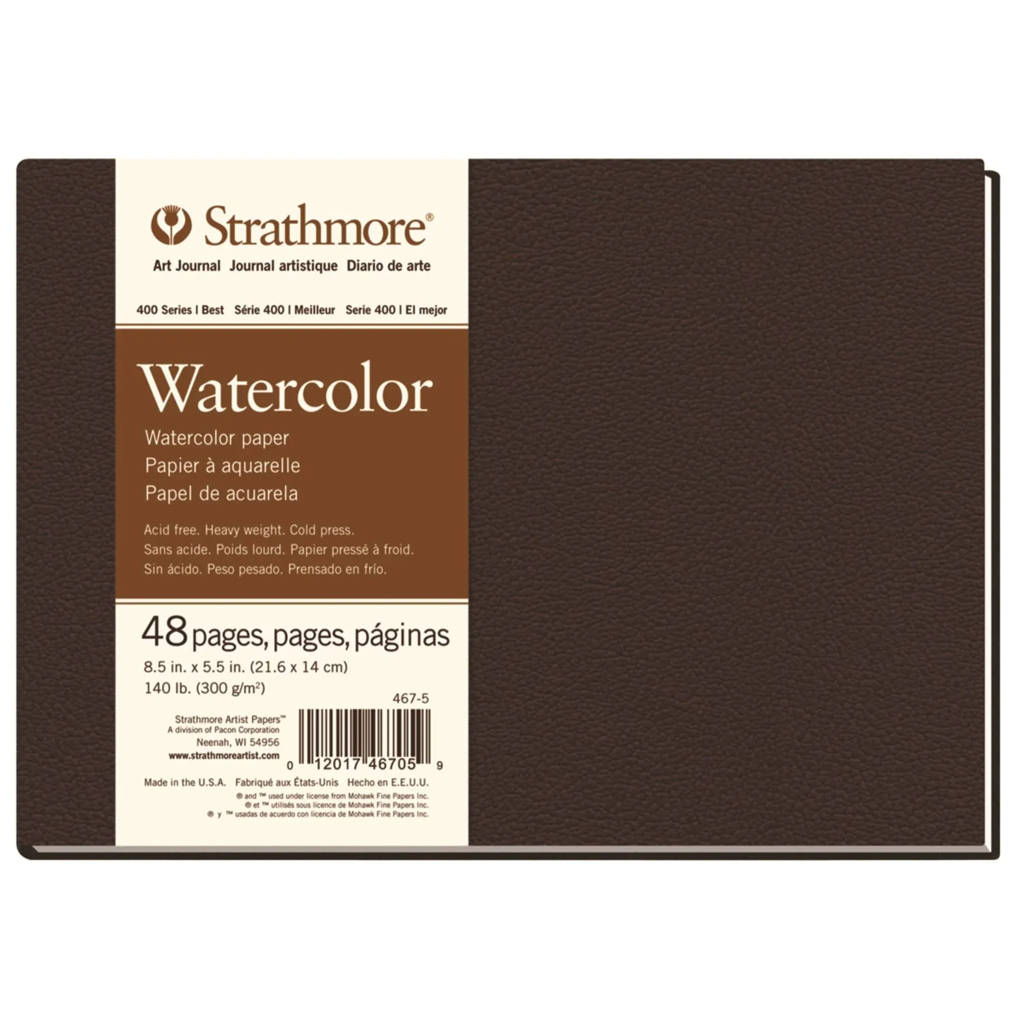 Strathmore 8.5" x 5.5" 400 Series Watercolor Hardbound Art Journal