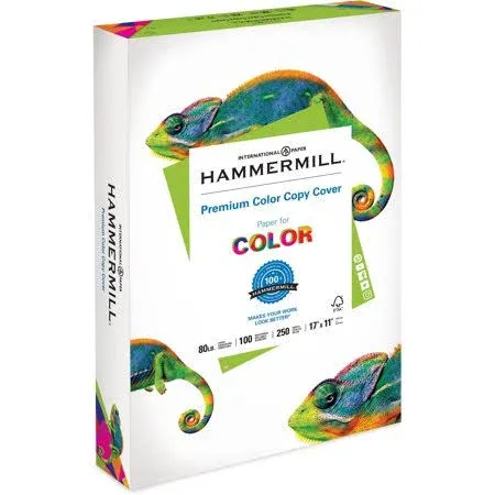 Hammermill Premium Color Copy Digital Cover 80 lbs.  216 GSM  17” X11” White