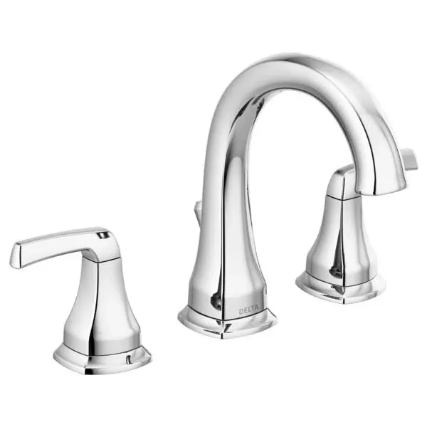 Delta Portwood Widespread Bathroom Faucet Chrome-Certifi<wbr/>ed Refurbished