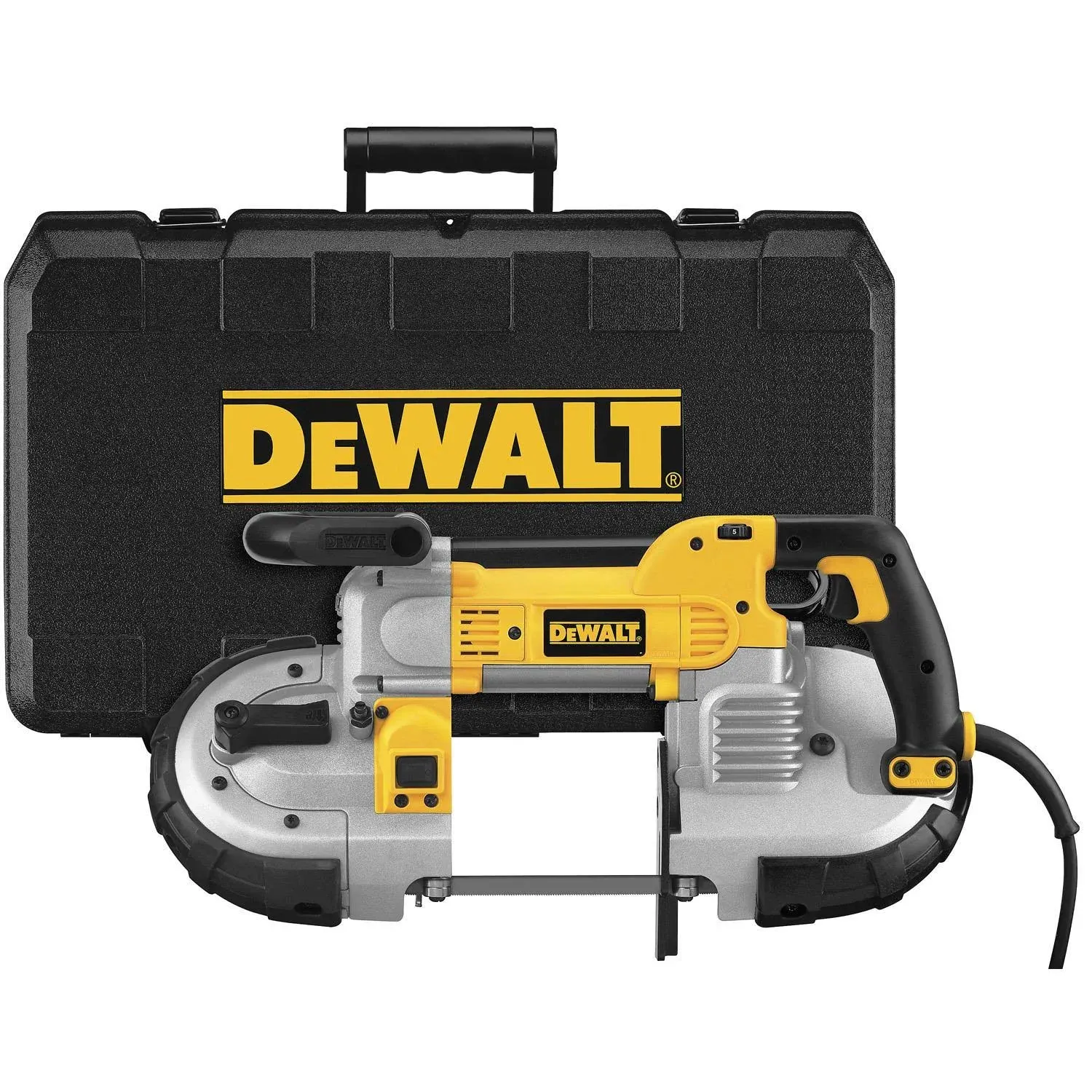 DEWALT Portable Band Saw, Deep Cut, 10 Amp, 5-Inch (DWM120K)