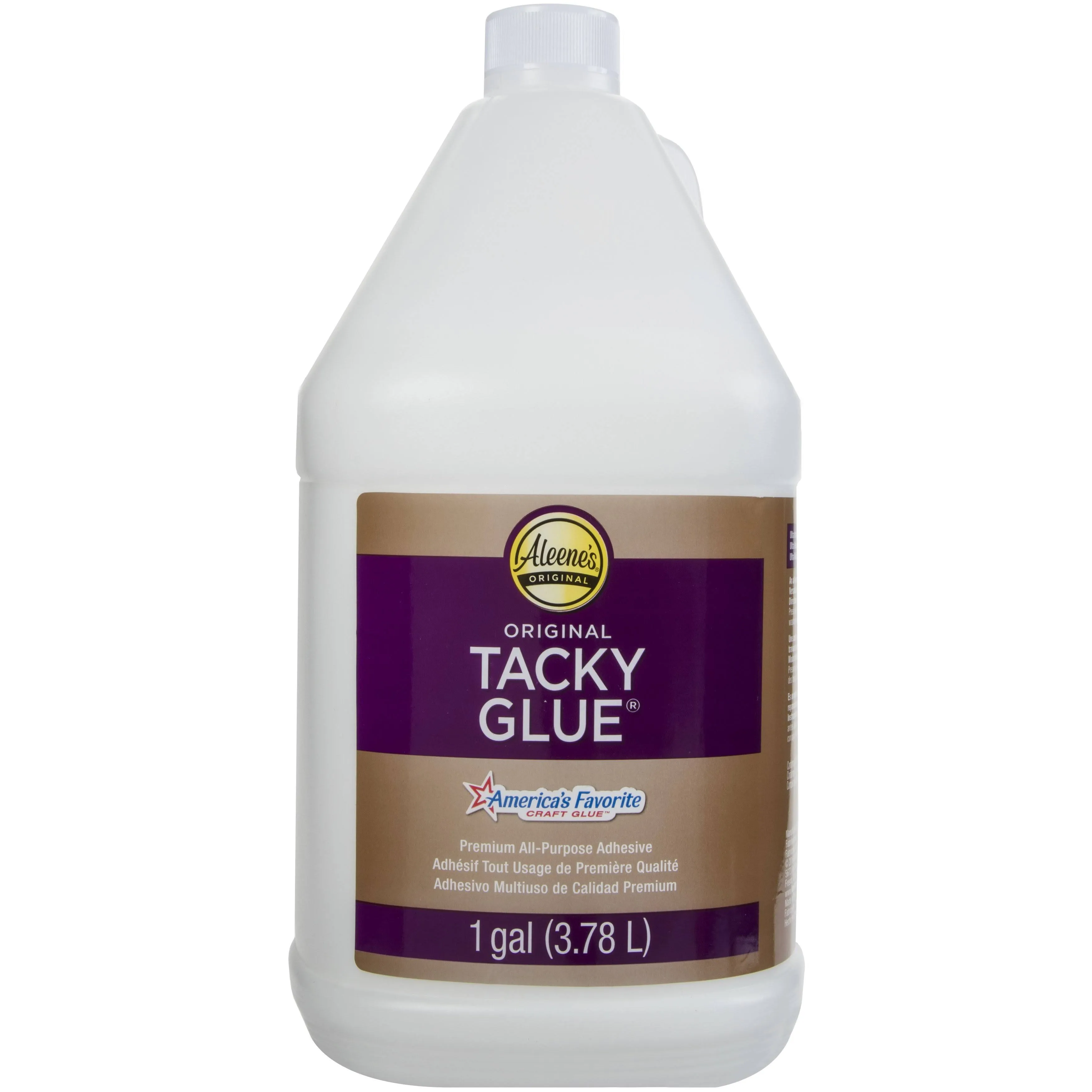 Aleene's Original, 1 Gallon Tacky Glue, 128oz, Clear, 128 Fl Oz