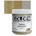 Golden Heavy Body Acrylic Paint - Iridescent Bronze (Fine), 8 oz Jar