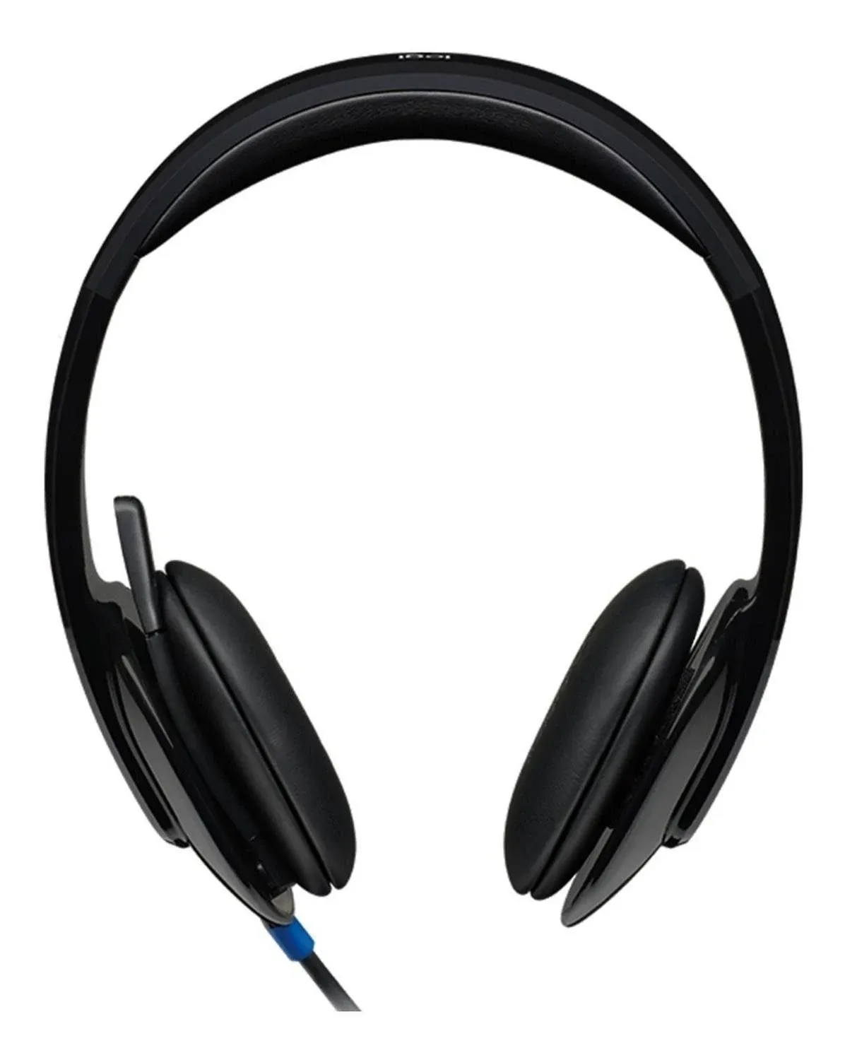 Logitech - H540 Wired On-Ear Headset - Black