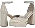 Calvin Klein Sabin Platform Pump in Light Grey