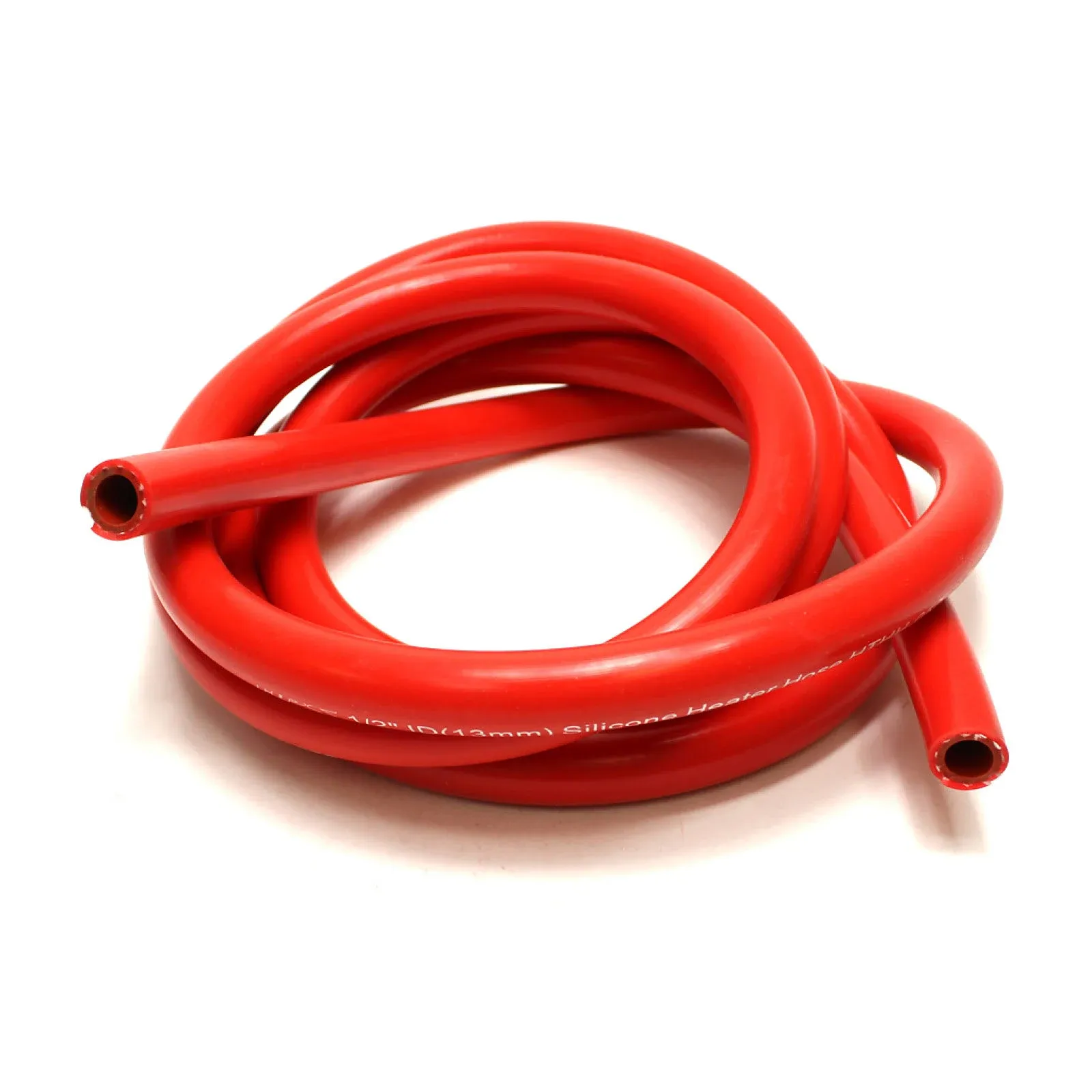 HPS High Temp 5/8" ID (16mm) Reinforced Silicone Heater Hose Red - 10 Feet Roll