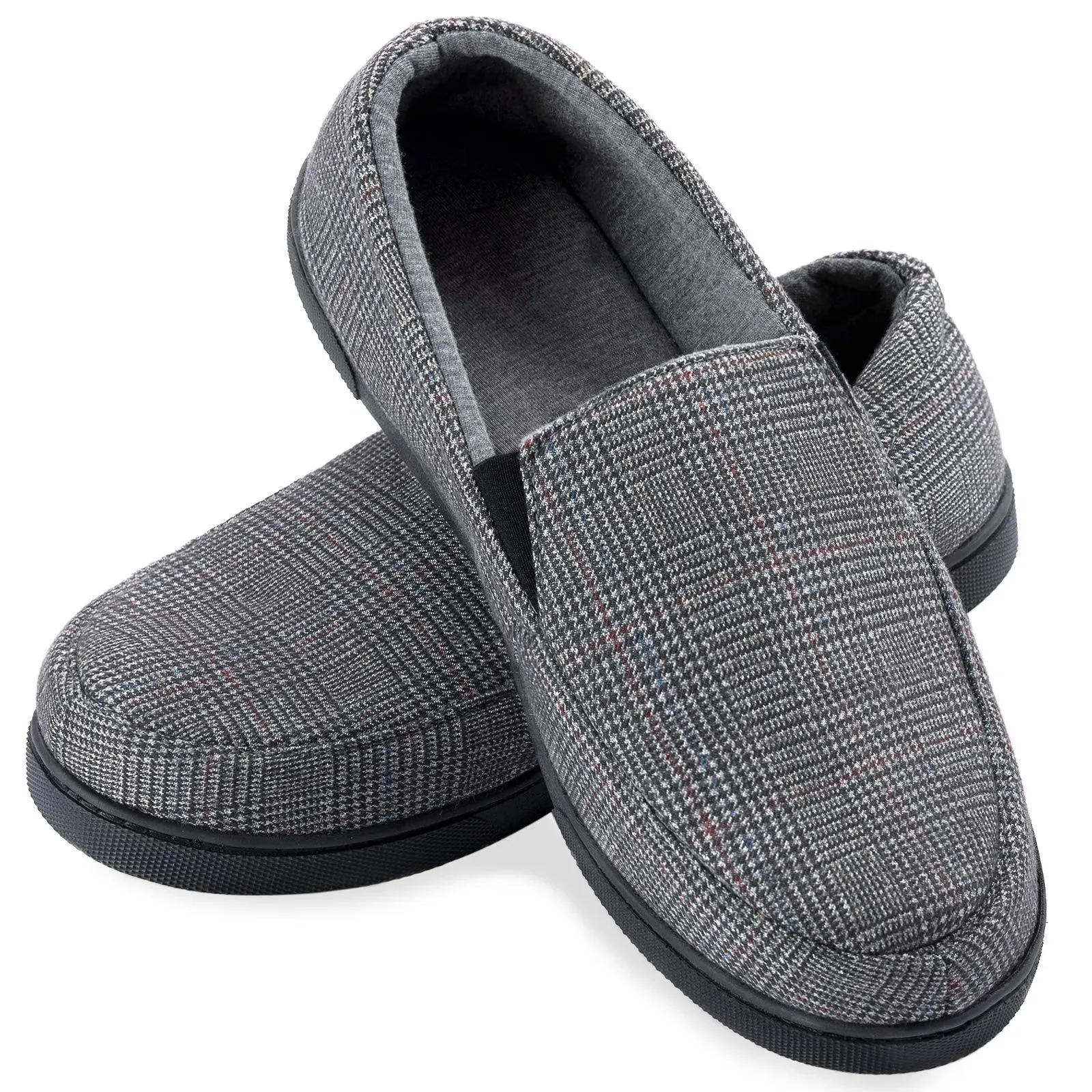 Zizor Men's Moccasin Slipper Cozy Lightweight House Shoes