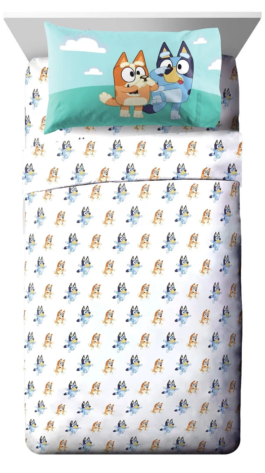 Bluey & Bingo Toddler Sheet Set