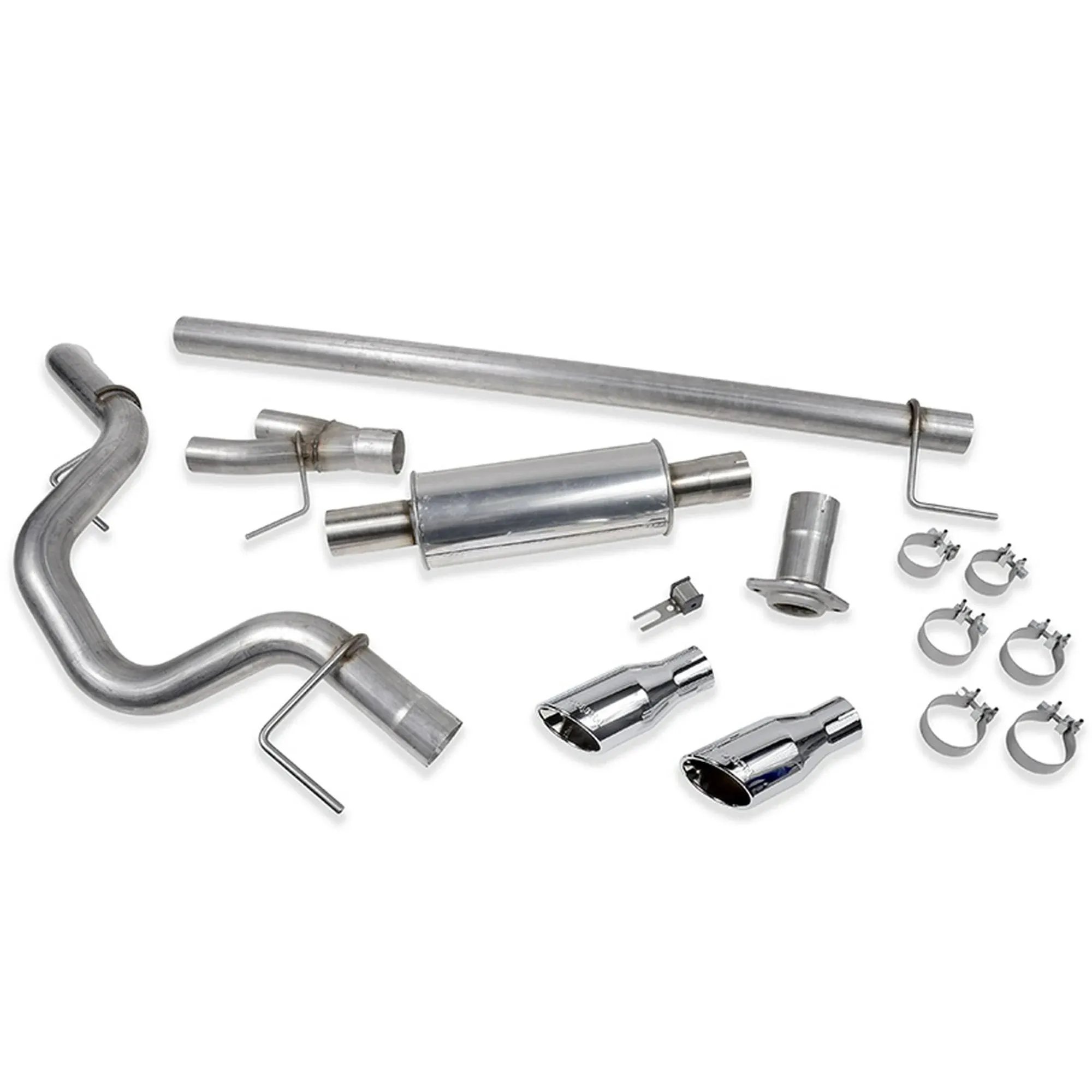 Roush 2015-2020 F-150 2.7L/3.5L/5.0L Side Exit Cat-Back Exhaust Kit (Excl. - 421985