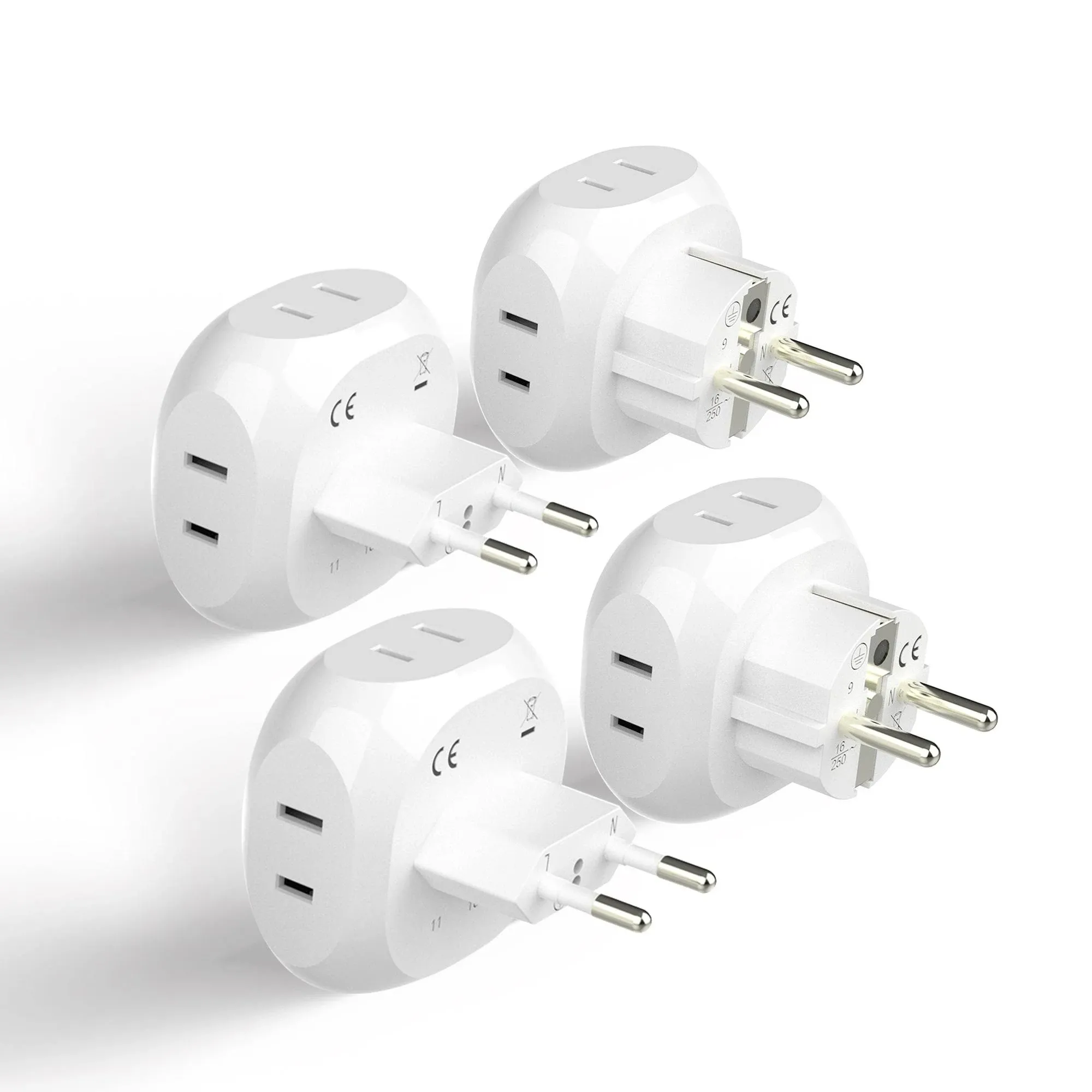 Ceptics Europe Travel Adapter Plug Set