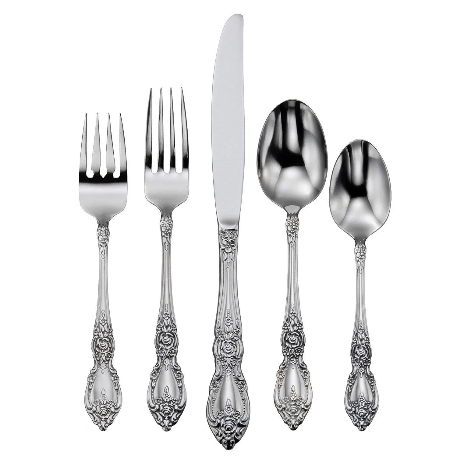 Oneida Stainless Flatware -  WORDSWORTH  - 20 PC Service for Four 