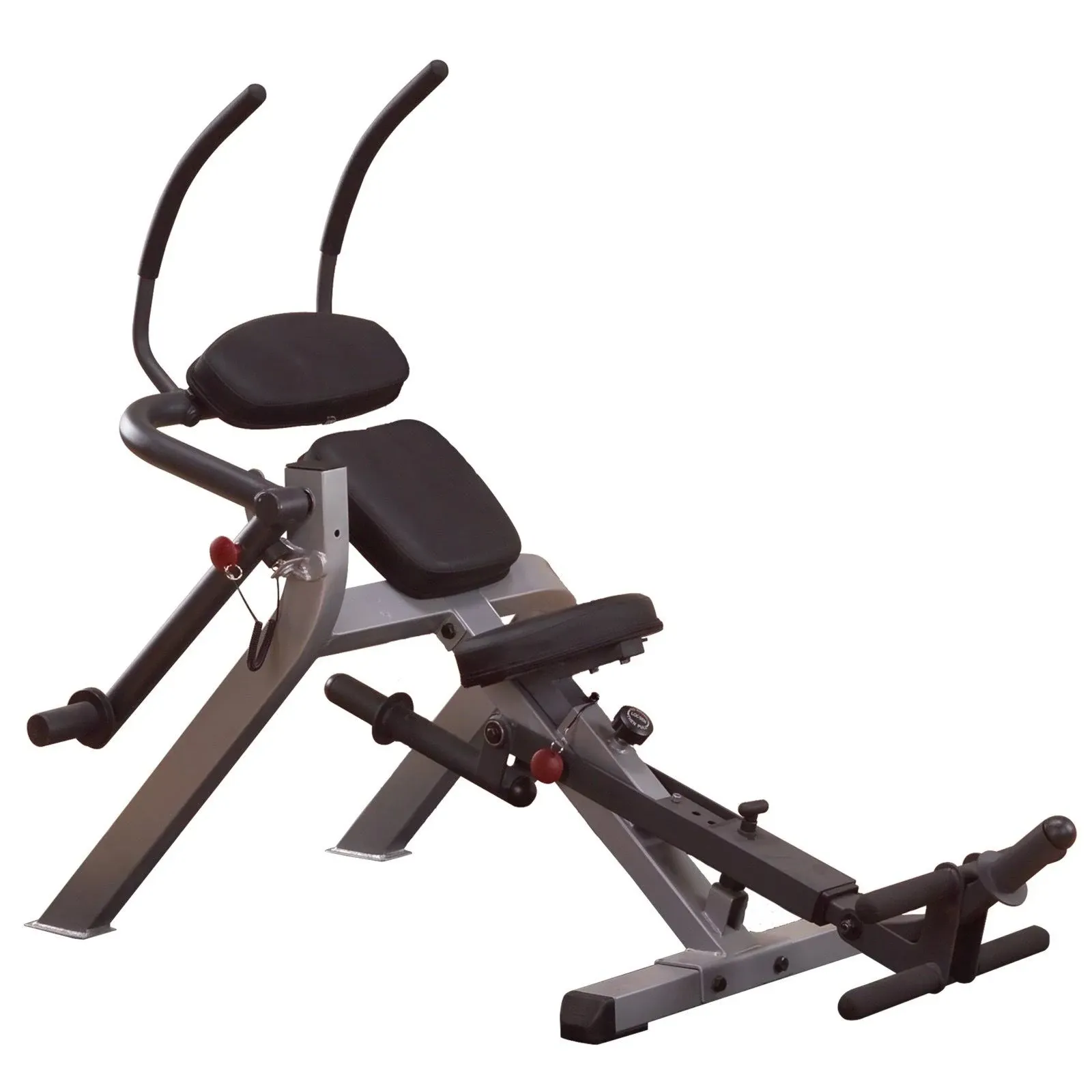 Body Solid GAB300 Semi-Recumbent AB Bench, Size: 2\, Black