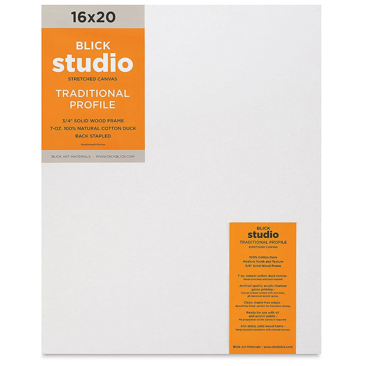 Blick Studio Stretched Cotton Canvas