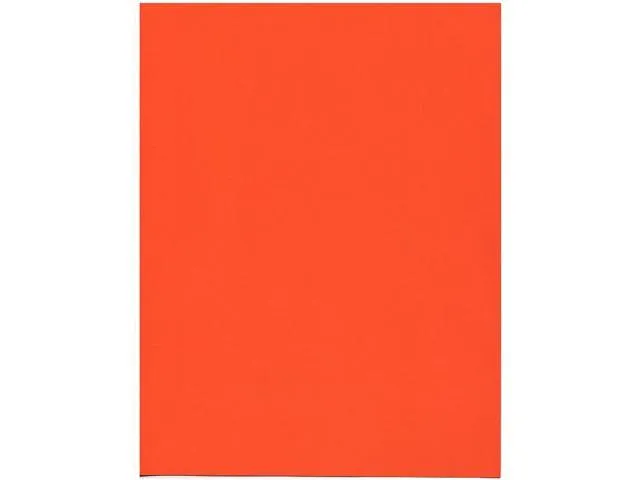 JAM Paper Colored 24lb Paper 8.5 x 11 Orange Recycled 100 Sheets/Pack 103655