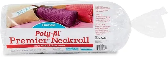 Poly-Fil Premier Neckroll Pillow Insert