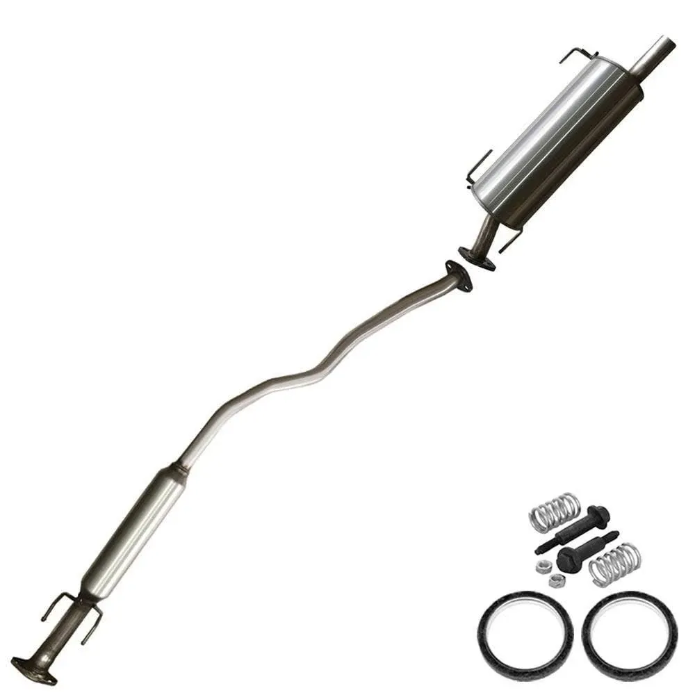 Resonator Muffler Pipe Exhaust System Kit fits: 2009 - 2012 Nissan Altima Sedan