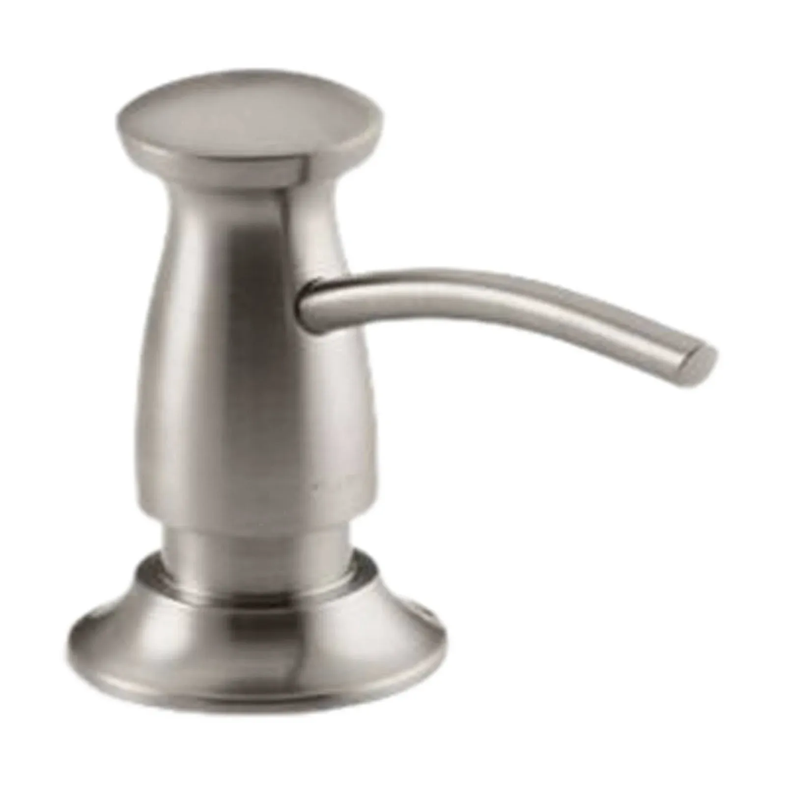 KOHLER K-1893-C-VS Transitional Design Soap/Lotion Dispenser, Vibrant Stainless