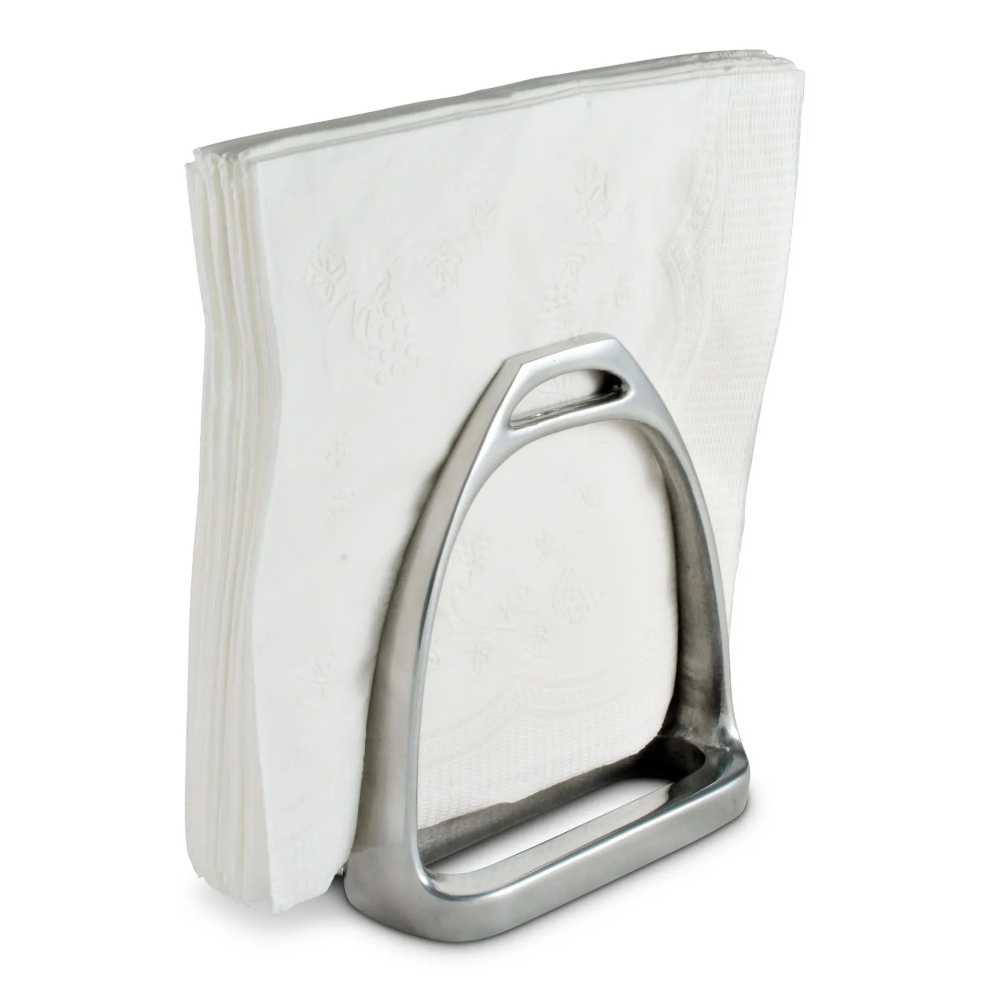 Arthur Court Napkin Holder - Stirrup