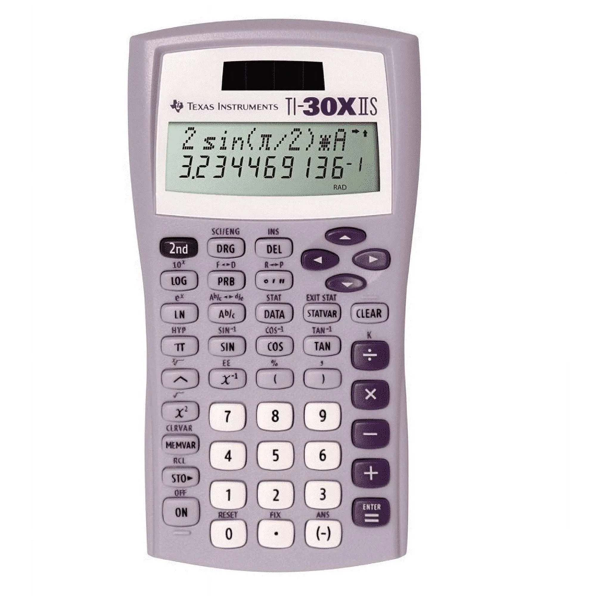 Научный калькулятор Texas Instruments TI-30XIIS, лавандовый